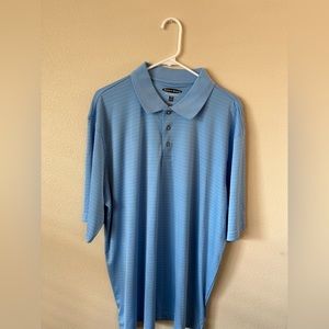 Mens Pebble Beach Performance XXL golf polo 100% polyester